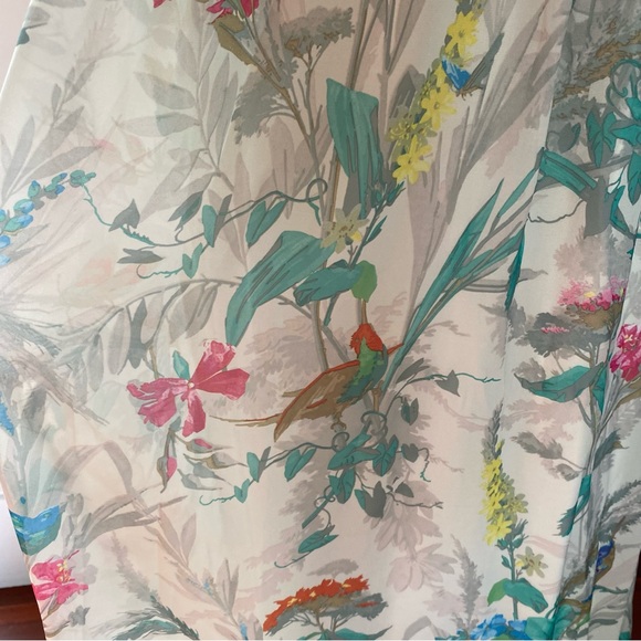 TED BAKER Chiffon Strapless or Strap Full Length Dress NWT Sz 3 Sz 8 US - Picture 9 of 9